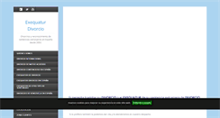 Desktop Screenshot of exequaturdivorcio.com